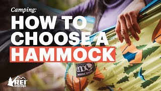 How to Choose a Hammock  REI [upl. by Ydnolem]