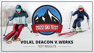 2022 Volkl Deacon V Werks  SkiEssentialscom Ski Test [upl. by Brenan181]