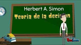 HERBERT SIMON Teoría de la decisión [upl. by Flss843]