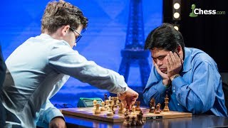 Magnus Carlsen vs Hikaru Nakamura  Ajedrez Comentado  Grand Chess Tour 2017 [upl. by Nohtanhoj68]