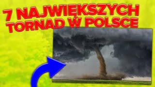 Największe tornada w Polsce [upl. by Drareg]