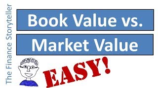 Book Value vs Market Value of Shares [upl. by Ingra515]