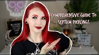 Comprehensive Guide to Septum Piercings [upl. by Procto866]