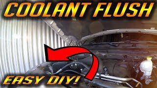 RAM 1500 Coolant Flush Replacement  2009 to 2018 [upl. by Ball]