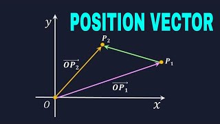 Position Vector of a Point  Definition Example Class 11 [upl. by Celestina]