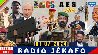 🎙RADIO JEKAFO 01 JUILLET 2024 [upl. by Akirre]