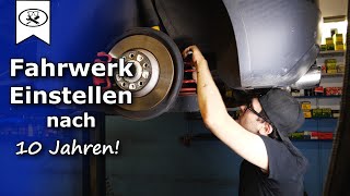 Gewindefahrwerk nach 10 Jahren einstellen  VitjaWolf  Tutorial  HD [upl. by Inoy]