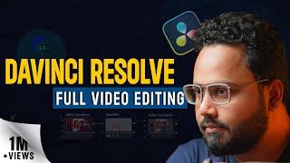 DaVinci Resolve Complete Video Editing Tutorial for For Beginners  Basic To Advance  Hindi [upl. by Broida842]