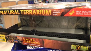 Purchased ExoTerra Natural Terrarium Reptile Habitat [upl. by Chapin]