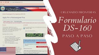 COMO LLENAR FORMULARIO DS160  2021 B1B2 [upl. by Streetman]