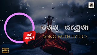 Nethu Saluna  නෙතු සැලුනා  Lyrics  Romesh Sugathapala [upl. by Hilliary657]