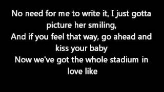 Best Love Song  TPain ft Chris Brown Lyrics [upl. by Assadah]