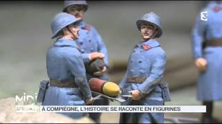 VU DICI  À Compiègne lhistoire se raconte en figurines [upl. by Doone871]