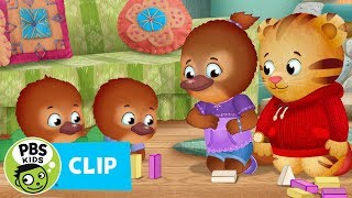 DANIEL TIGERS NEIGHBORHOOD  Daniel Plays Timber  PBS KIDS [upl. by Anileh]