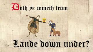 Land Down Under Medieval Style Vocals [upl. by Nerha700]