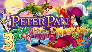 Disneys Peter Pan Return to Neverland Walkthrough Part 3 PS1 Level 6 amp 7 [upl. by Franchot]