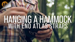 Hanging A Hammock w ENO Atlas Straps [upl. by Davie350]