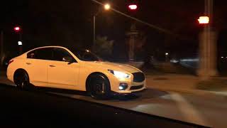 2020 Infiniti Q50S Exhaust Custom Q50 Straight Pipe Exhaust Sounds [upl. by Elylrac]