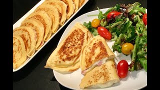 LES CRÊPES SALÉS AU JAMBON FROMAGE [upl. by Wilder]