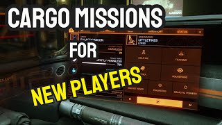 Elite Dangerous Cargo Missions For Beginners [upl. by Yvi650]