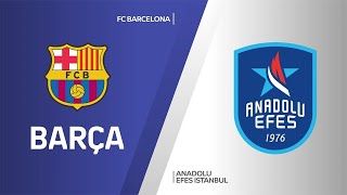 FC Barcelona  Anadolu Efes Istanbul Highlights  Turkish Airlines EuroLeague Championship Game [upl. by Philander]