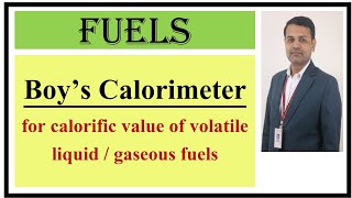 Boys Calorimeter for calorific value of gaseous fuels I Engineering Chemistry [upl. by Reywas513]