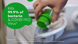 Dettol Laundry Sanitiser Antibacterial  Dont just wash it Dettol it [upl. by Nnyled1]