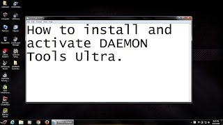 How to install and activate DAEMON Tools Ultra 4 [upl. by Googins]