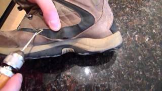 How to repair hiking boots using the Speedy Stitcher [upl. by Weston]