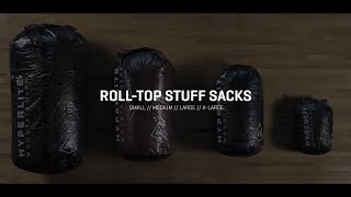 Roll Top Stuff Sacks [upl. by Airasor]