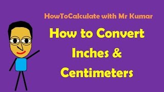 How to Convert Inches and Centimeters [upl. by Levitan]