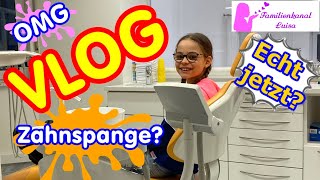 Bekomme ich eine Zahnspange VLOG  Dm Haul  Kieferorthopäde [upl. by Ysac785]