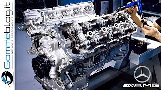 Mercedes AMG V8 ENGINE PRODUCTION EXPOSED 🇩🇪 Car Factory [upl. by Ardnoyek]