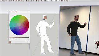 SketchUp Skill Builder Drawing a 2D Figure [upl. by Xaviera426]