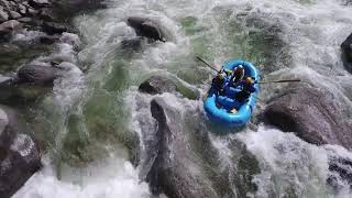 quotCherry Creekquot Upper Tuolumne Class 5 Whitewater with Drone’s eye view [upl. by Eiramlatsyrc]