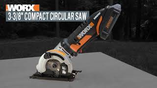 20V Compact Circular Saw Worx [upl. by Sammer]