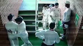 David Warner in offfield confrontation with South Africas Quinton de Kock [upl. by Saduj534]