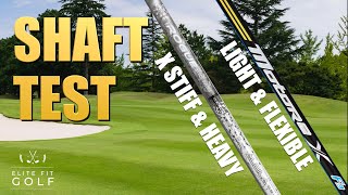 PICKING DRIVER SHAFTS  Should You Use A Senior Flex Ultra Light [upl. by Rehpitsirhc]