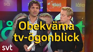 SVTs obekvämaste tvögonblick  Bloopers [upl. by Haines]