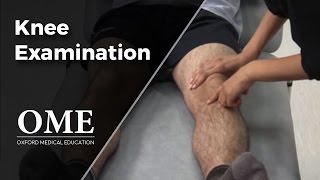 Knee Examination  Orthopaedics [upl. by Ahsekad]