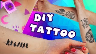 TUTO  FAUX TATOUAGES [upl. by Elisabeth256]