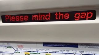 Please mind the gap between the train and the platform Piccadilly line [upl. by Carie]