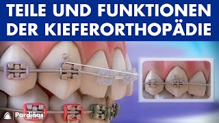 Kieferorthopädie – Teile und Funktionen der Zahnspange © [upl. by Arly]