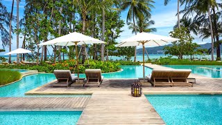 Rosewood Phuket ultraluxurious beach resort full tour [upl. by Arahsal]