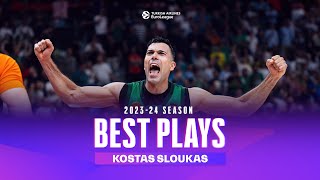 FINALS MVP I Kostas Sloukas EuroLeague highlights [upl. by Lyrred]