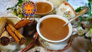 Atole Champurrado con Leche [upl. by Firooc]