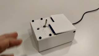 Smart Useless Box with ESP8266 and Gesture Sensor [upl. by Sackville155]