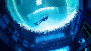 Deep Dive Dubai Inside worlds deepest pool [upl. by Noelopan]