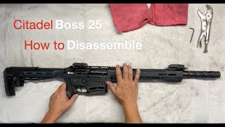 Citadel Boss 25 SemiAutomatic 12 Gauge Tactical Shotgun Breakdown Video [upl. by Constance413]