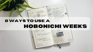 8 ways to use a Hobonichi Weeks [upl. by Ainecey]